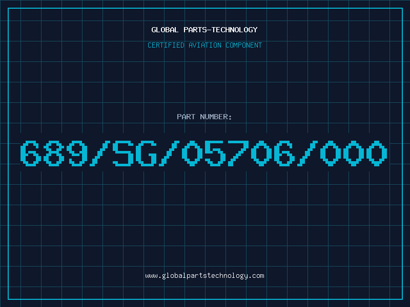 Aviation Part 689/SG/05706/000