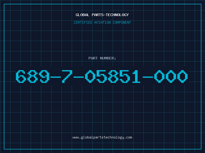 Aviation Part 689-7-05851-000