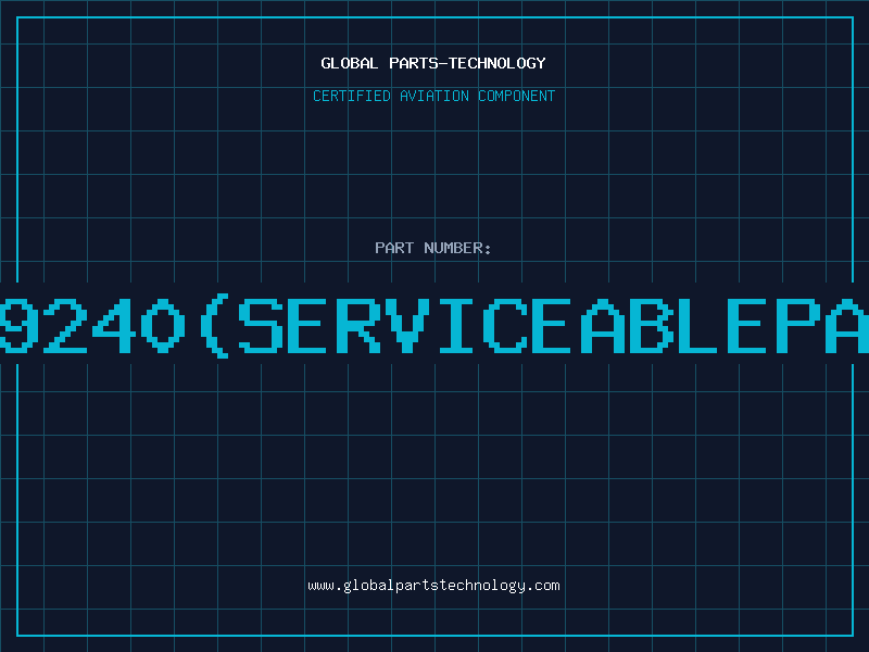 Aviation Part 689240serviceablepart