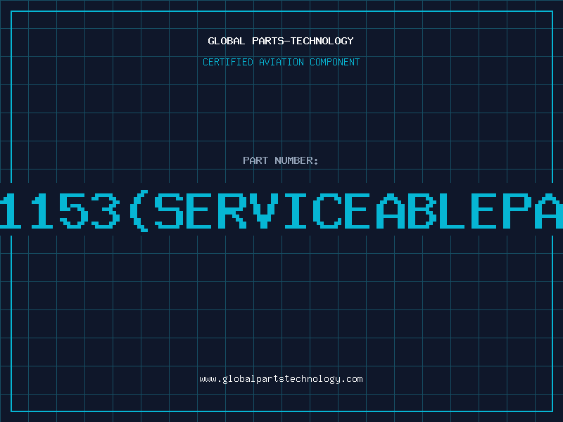 Aviation Part 691153serviceablepart