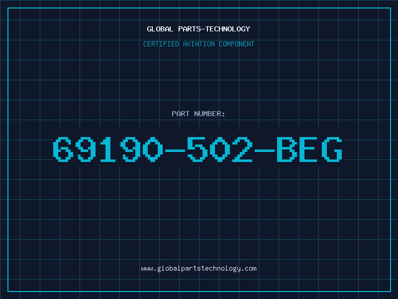 Aviation Part 69190-502-BEG