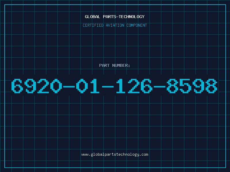 Aviation Part 6920-01-126-8598