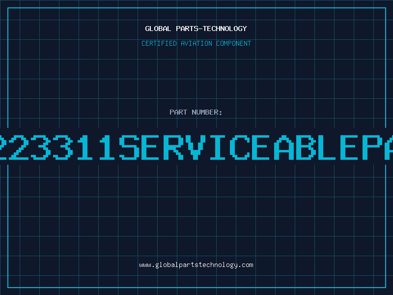 Aviation Part 69223311serviceablepart