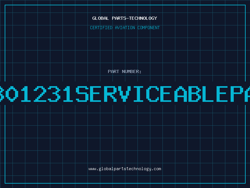 Aviation Part 69301231serviceablepart