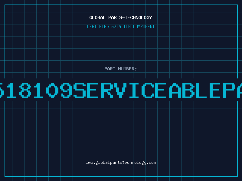 Aviation Part 69518109serviceablepart