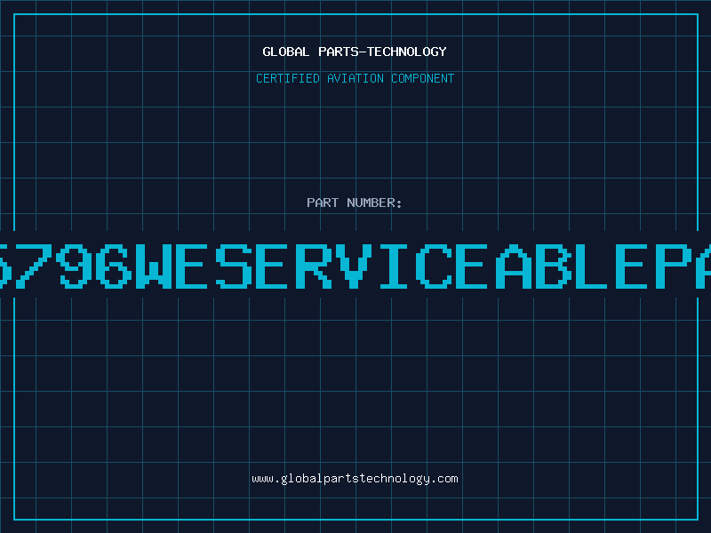 Aviation Part 695796WEserviceablepart