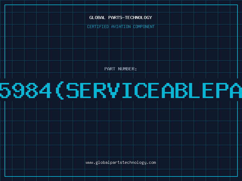 Aviation Part 695984serviceablepart