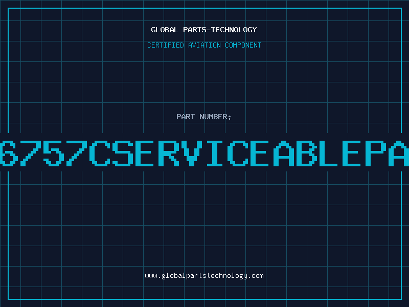 Aviation Part 696757Cserviceablepart