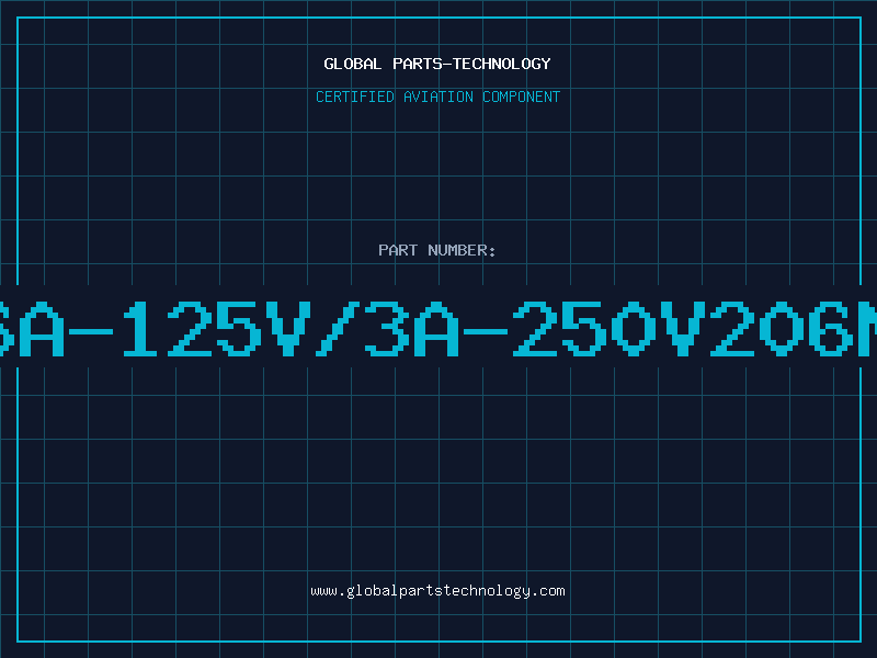 Aviation Part 6A-125V/3A-250V206N