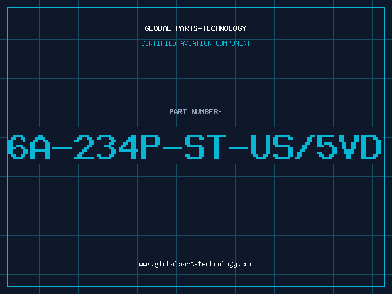 Aviation Part 6A-234P-ST-US/5VD
