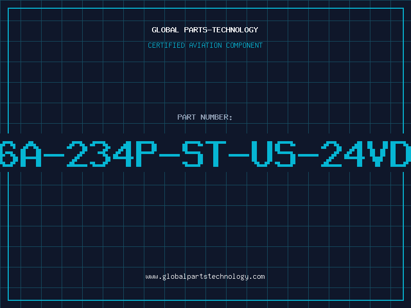 Aviation Part 6A-234P-ST-US-24VD