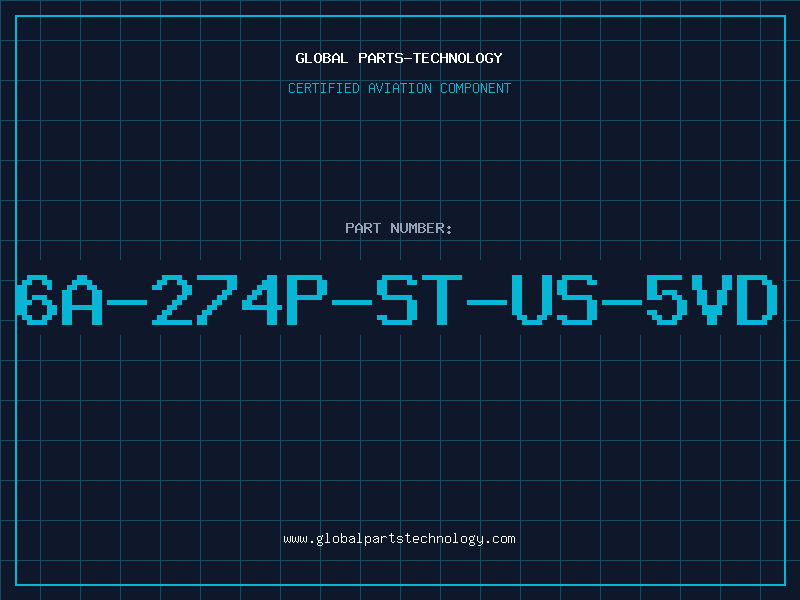 Aviation Part 6A-274P-ST-US-5VD