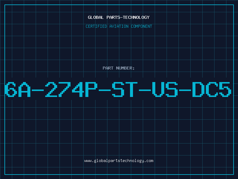 Aviation Part 6A-274P-ST-US-DC5