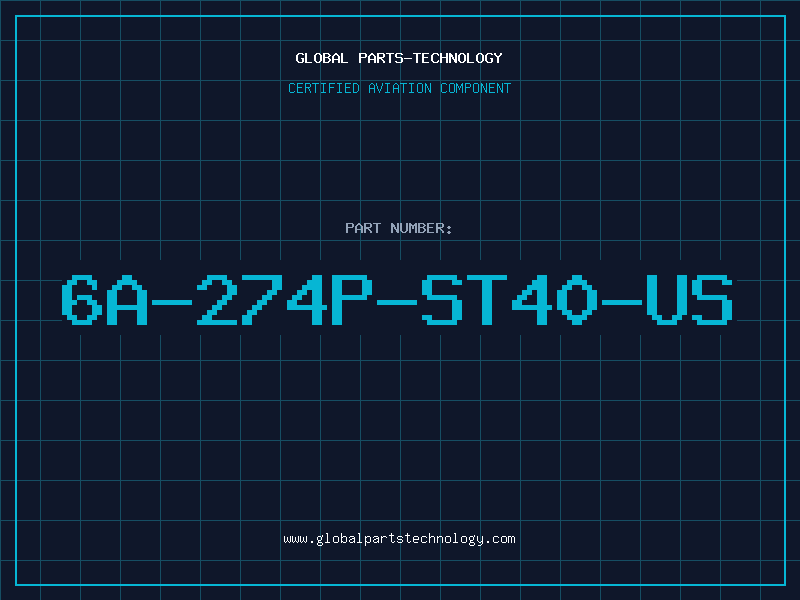 Aviation Part 6A-274P-ST40-US