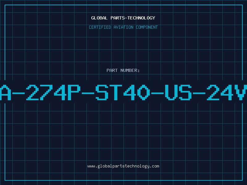 Aviation Part 6A-274P-ST40-US-24VD
