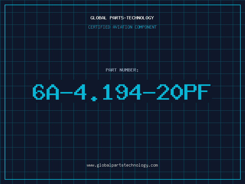 Aviation Part 6A-4.194-20PF