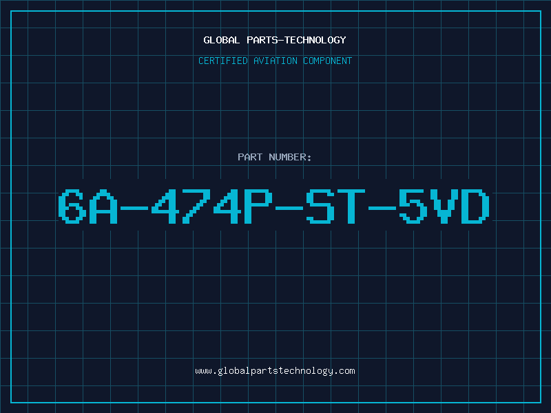 Aviation Part 6A-474P-ST-5VD