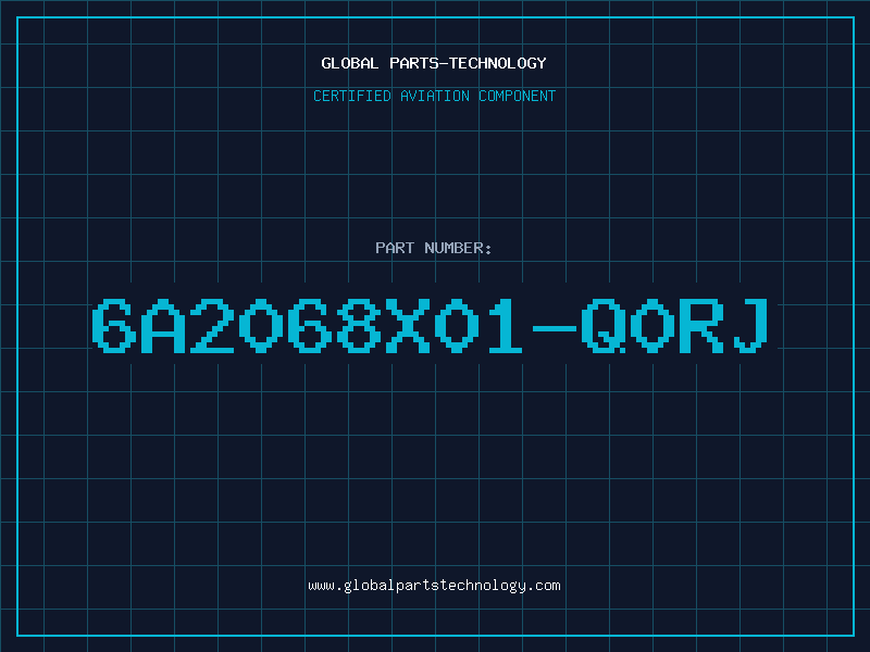 Aviation Part 6A2068X01-Q0RJ