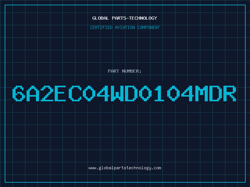 Aviation Part 6A2EC04WD0104MDR