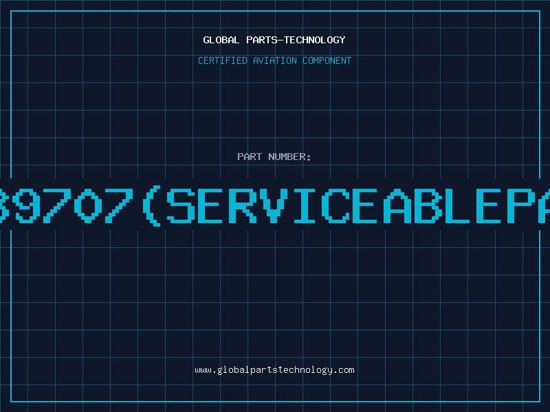 Aviation Part 6A39707(serviceablepart