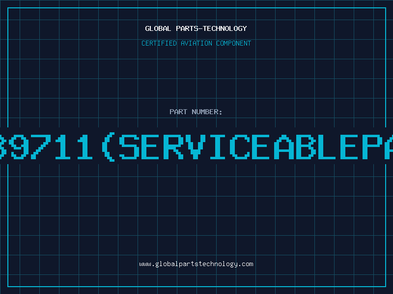 Aviation Part 6A39711(serviceablepart