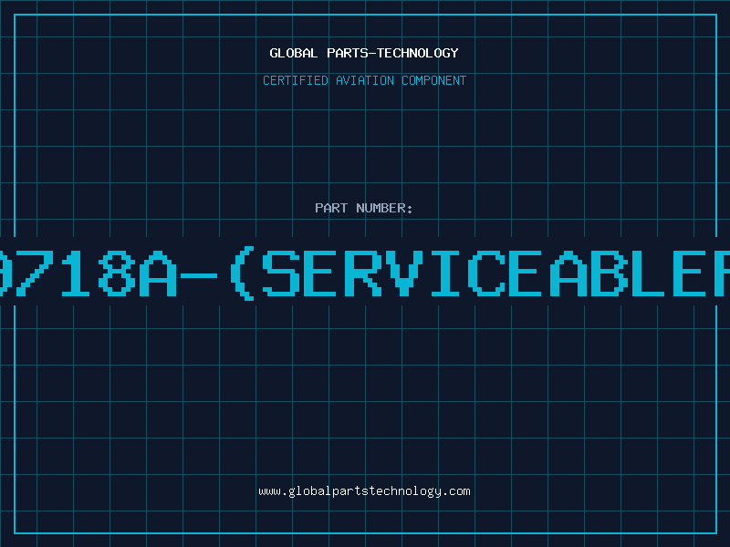 Aviation Part 6A39718A-(serviceablepart