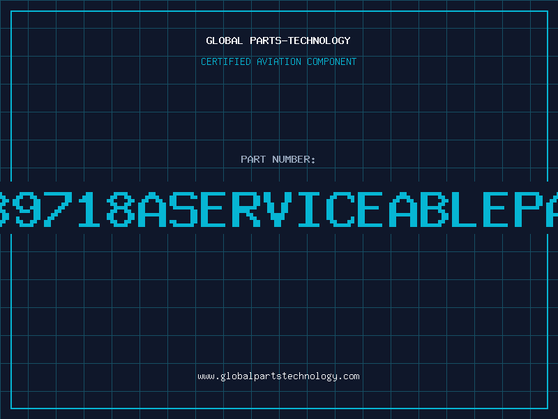 Aviation Part 6A39718Aserviceablepart
