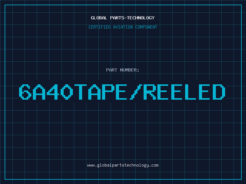 Aviation Part 6A40TAPE/REELED