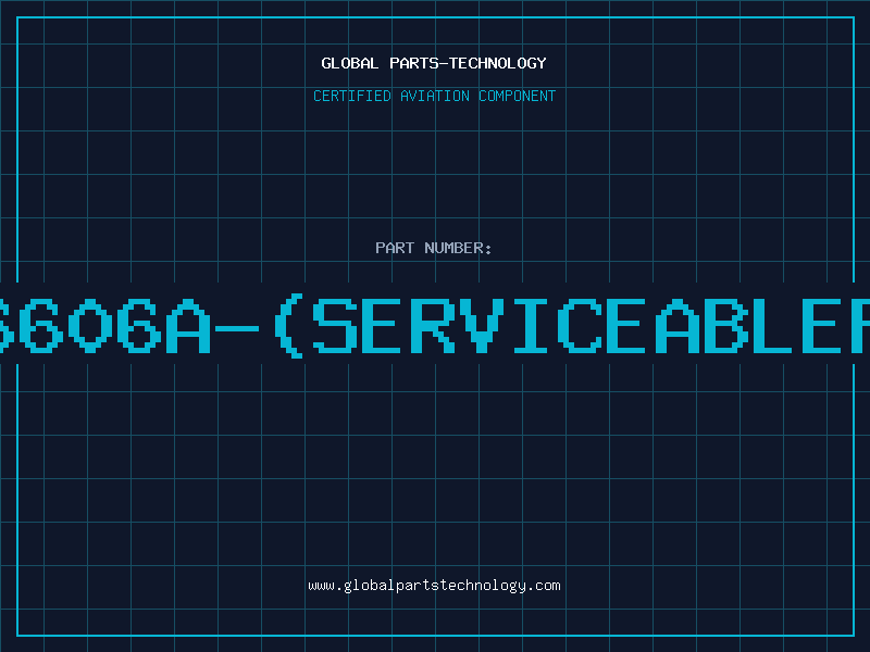 Aviation Part 6A76606A-(serviceablepart