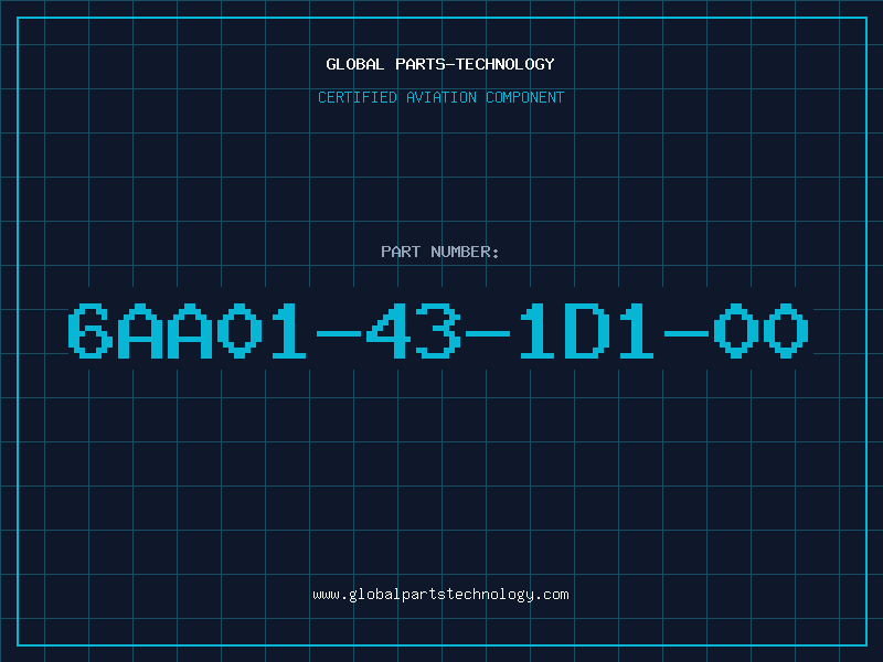 Aviation Part 6AA01-43-1D1-00