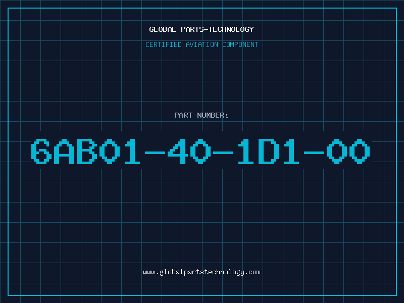 Aviation Part 6AB01-40-1D1-00