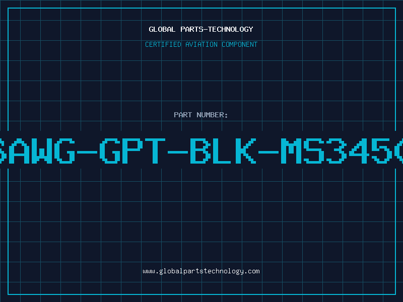 Aviation Part 6AWG-GPT-BLK-MS3450