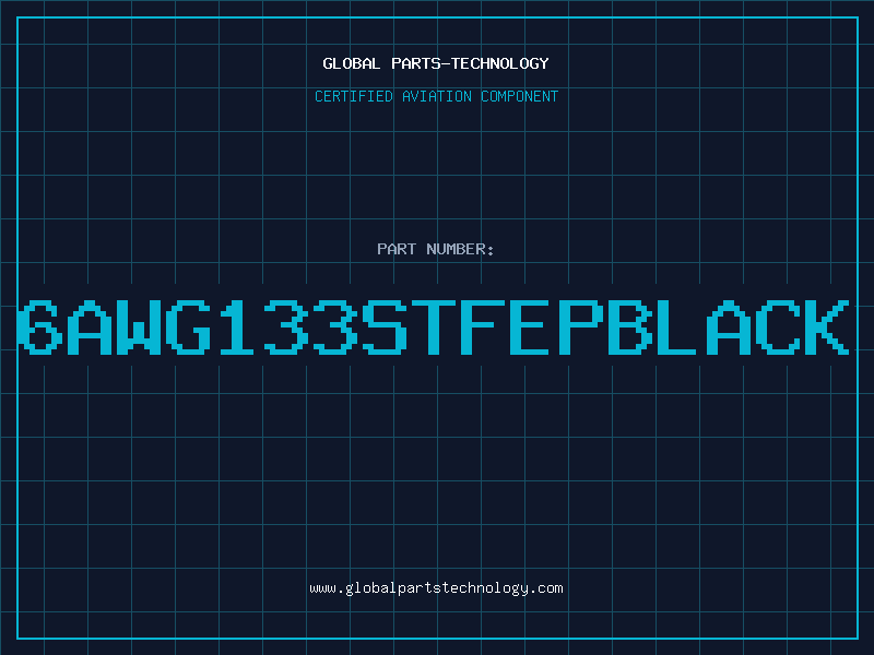 Aviation Part 6AWG133STFEPBLACK