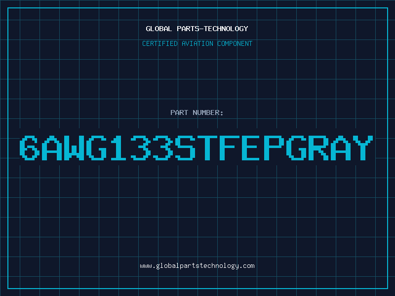 Aviation Part 6AWG133STFEPGRAY