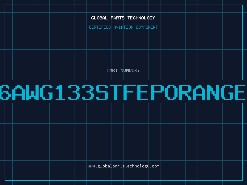 Aviation Part 6AWG133STFEPORANGE