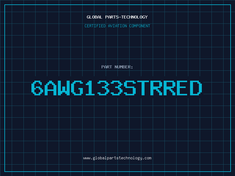 Aviation Part 6AWG133STRRED