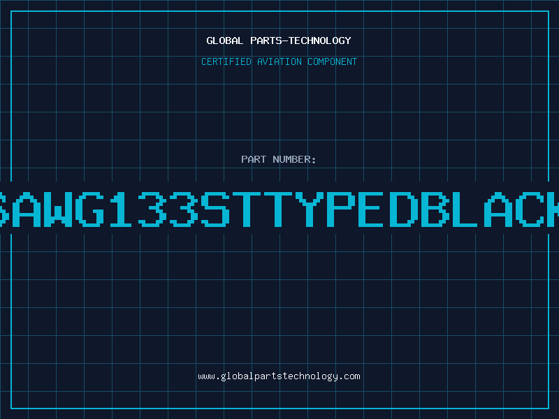 Aviation Part 6AWG133STTYPEDBLACK