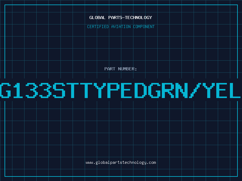 Aviation Part 6AWG133STTYPEDGRN/YELSTR