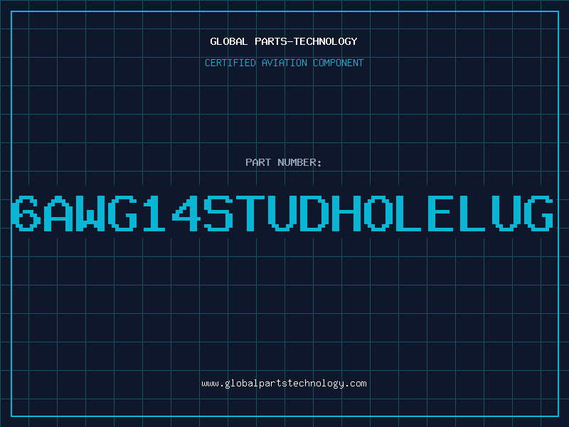 Aviation Part 6AWG14STUDHOLELUG