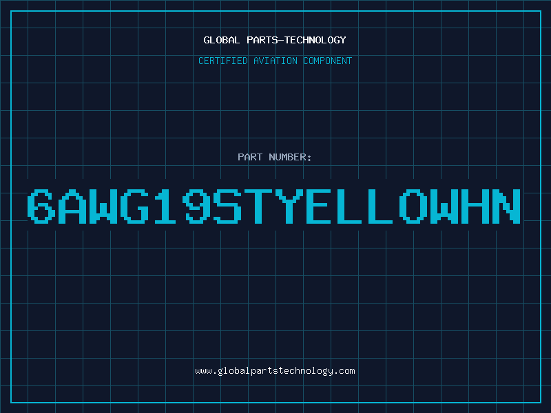 Aviation Part 6AWG19STYELLOWHN