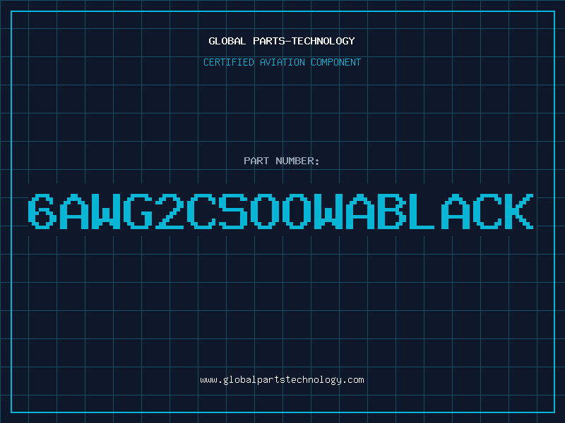 Aviation Part 6AWG2CSOOWABLACK