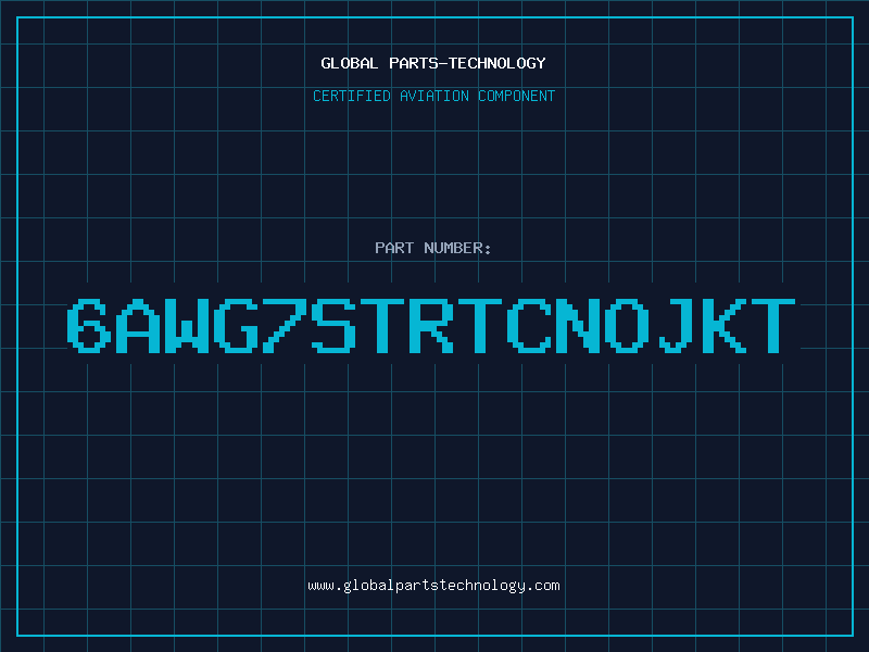Aviation Part 6AWG7STRTCNOJKT