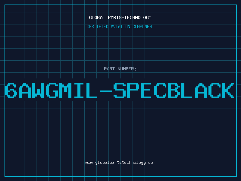 Aviation Part 6AWGMIL-SPECBLACK