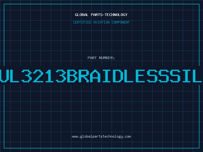 Aviation Part 6AWGUL3213BRAIDLESSSILICON