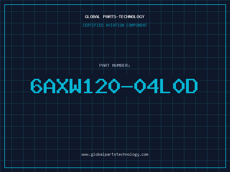 Aviation Part 6AXW120-04L0D