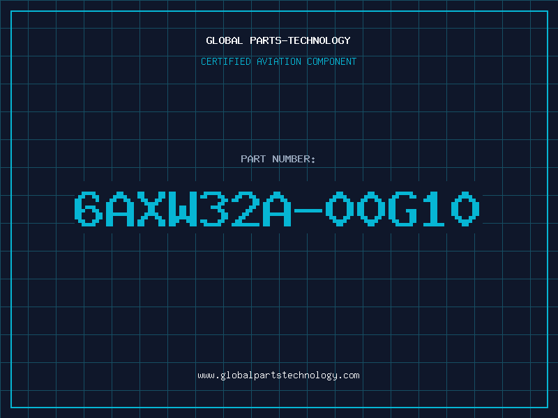 Aviation Part 6AXW32A-00G10