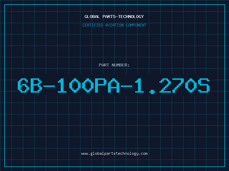 Aviation Part 6B-100PA-1.270S