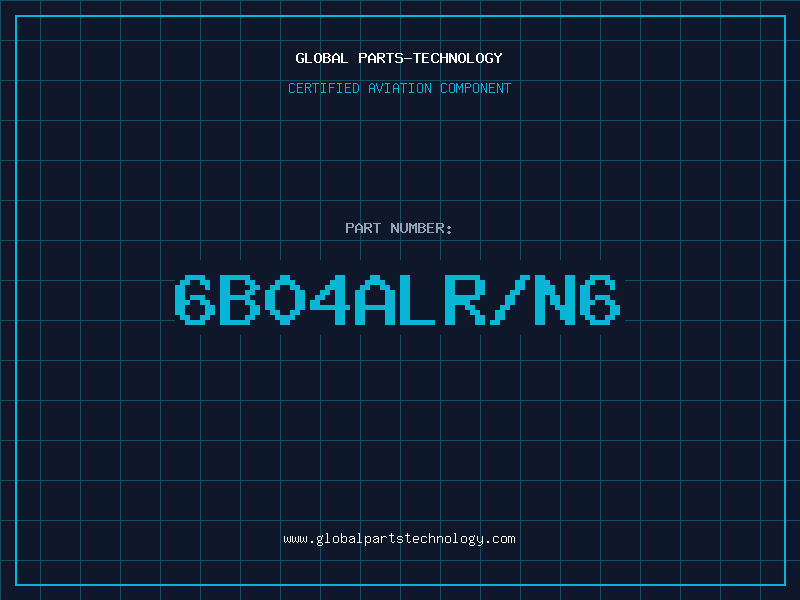 Aviation Part 6B04ALR/N6