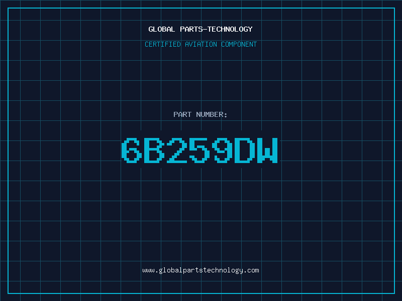Aviation Part 6B259DW