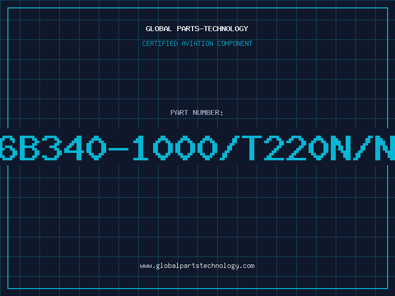 Aviation Part 6B340-1000/T220N/N